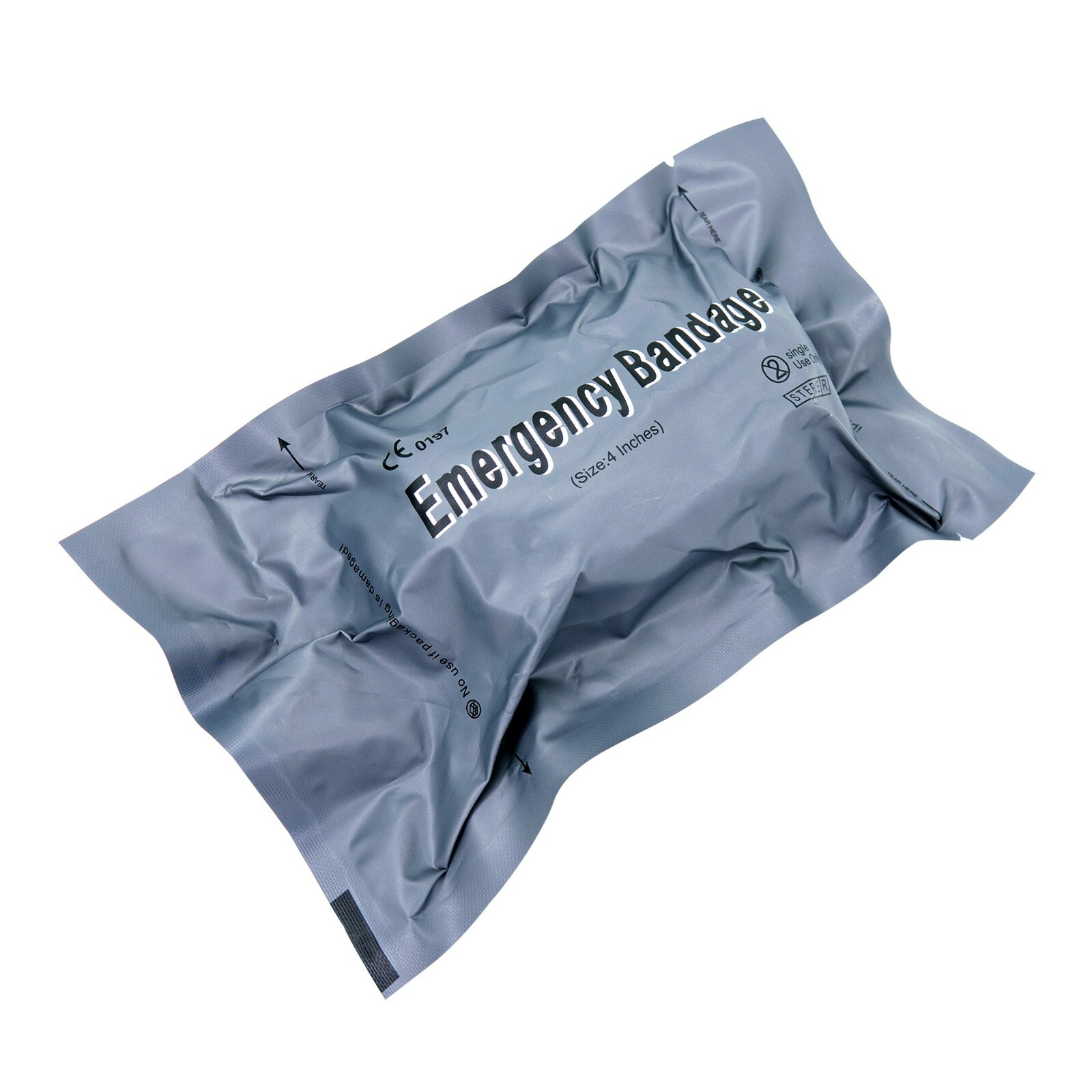 LINE2design Israeli 4” Emergency Compression Bandage – First Aid Dressing 2 Pack