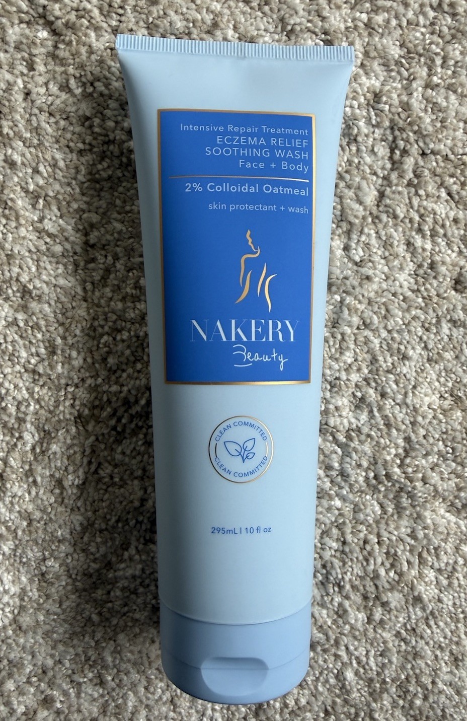 NAKERY Beauty Intensive Repair Treatment Soothing Wash Eczema Face/Body 10oz