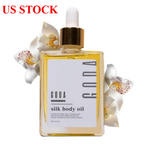 GODA Silk Body Oil Women Firming Anti Aging Moisturizer Formula Shower Oil 1.7oz