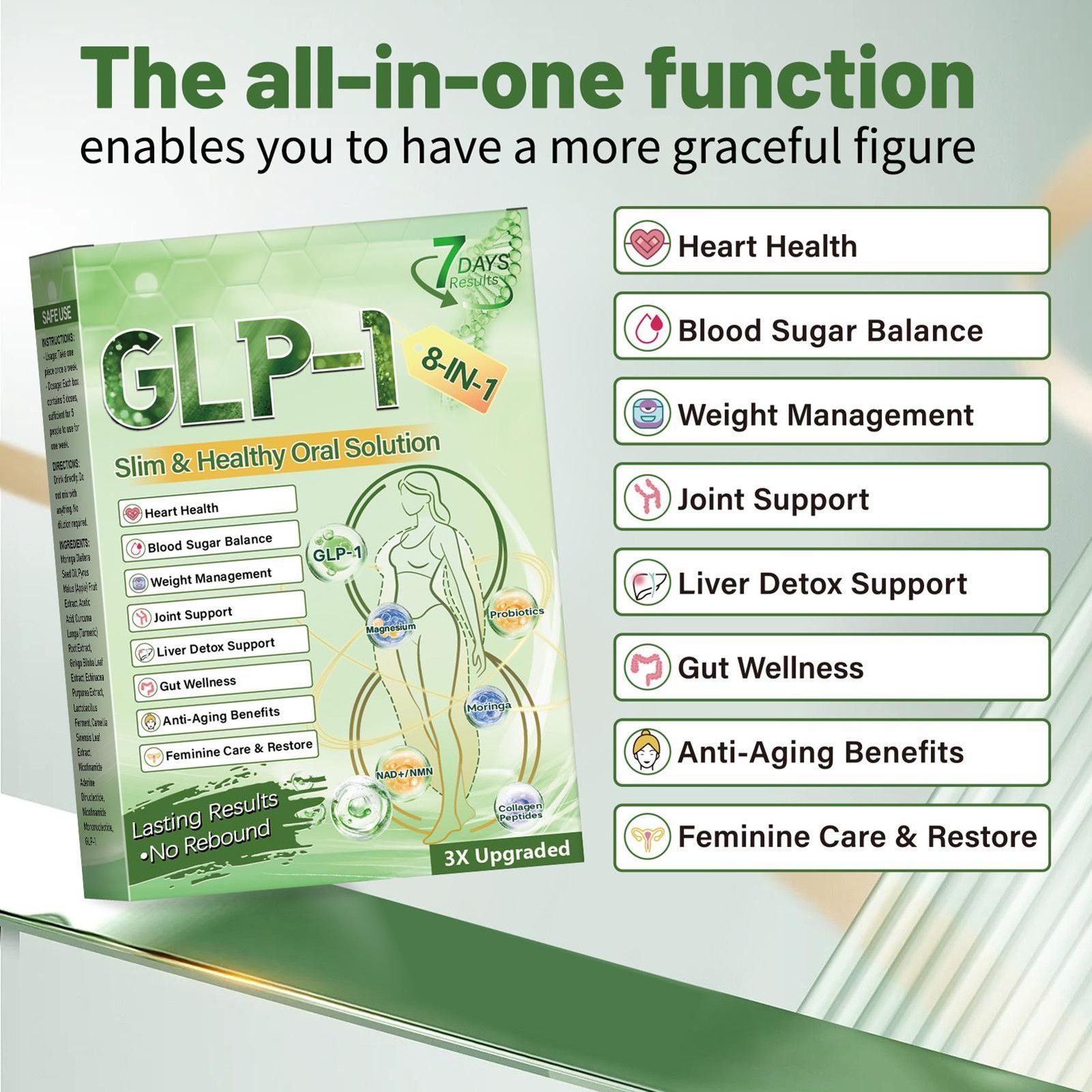 7-35pcs 8-in-1 Health Solution Oral Liquid, Advanced Body Care Liquids Drops AU