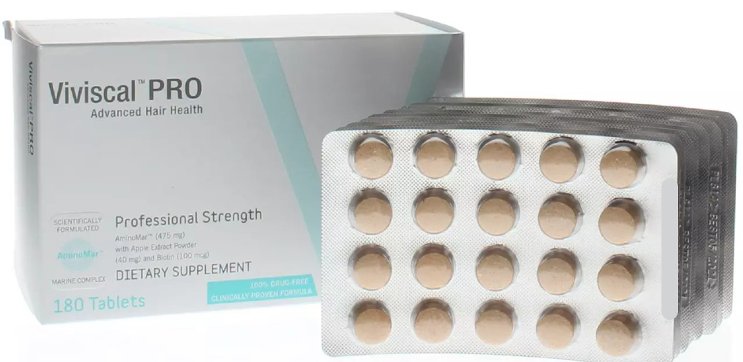 Viviscal PRO Advance Hair Growth Supplement 180 Tablets Exp 08/2027