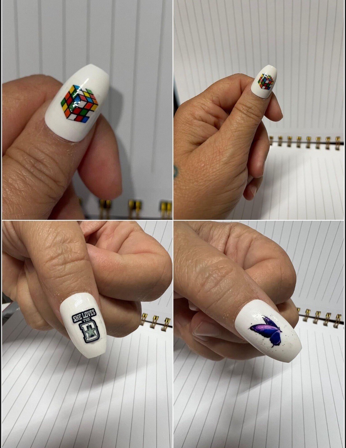 Israel Heart Flag Waterslide Nail Decals Set Of 50 Instructions & Bonus