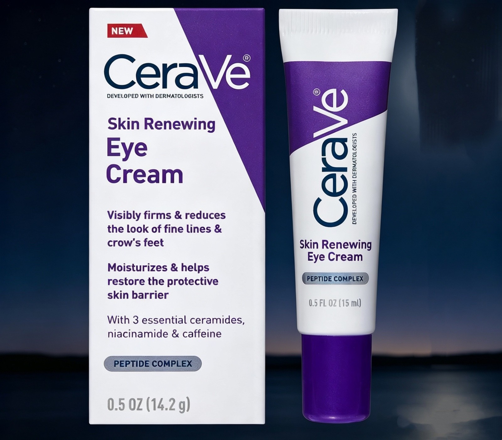 CeraVe Skin Renewing Eye Cream For Wrinkles
