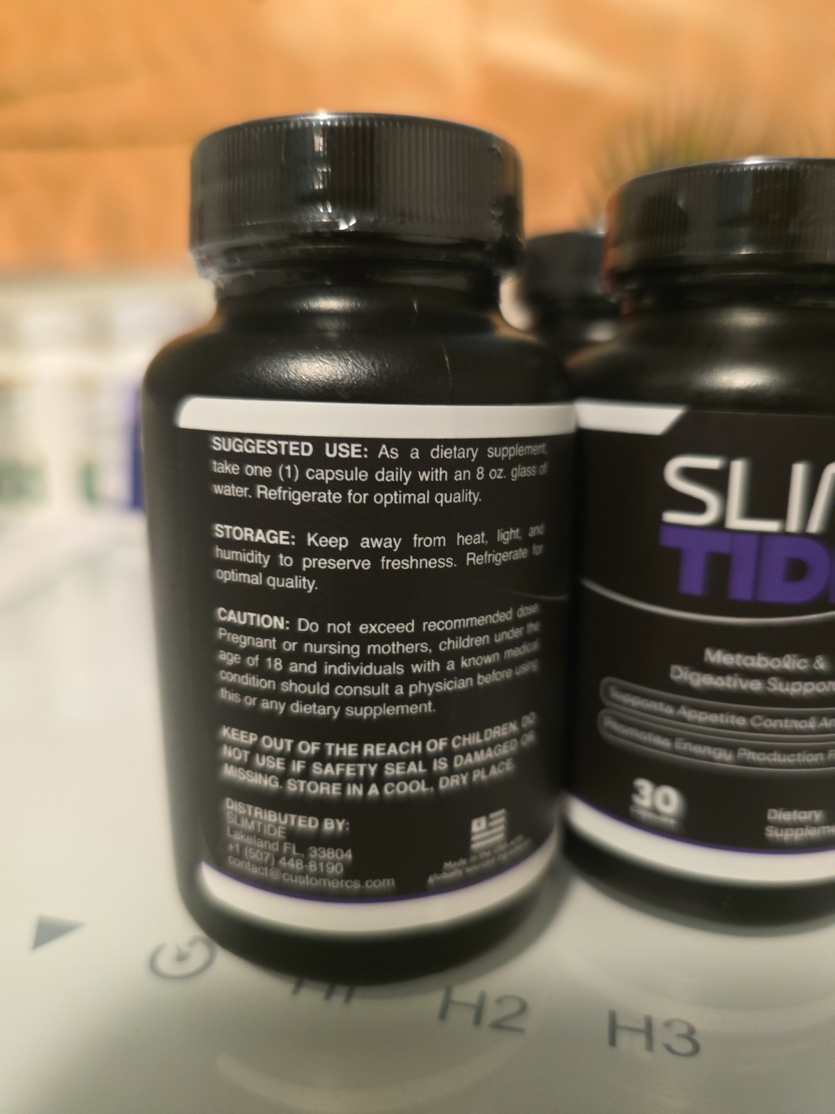 SlimTide Capsules, Weight Loss Support Pills & Energy Supplement 30c(6pack $45)