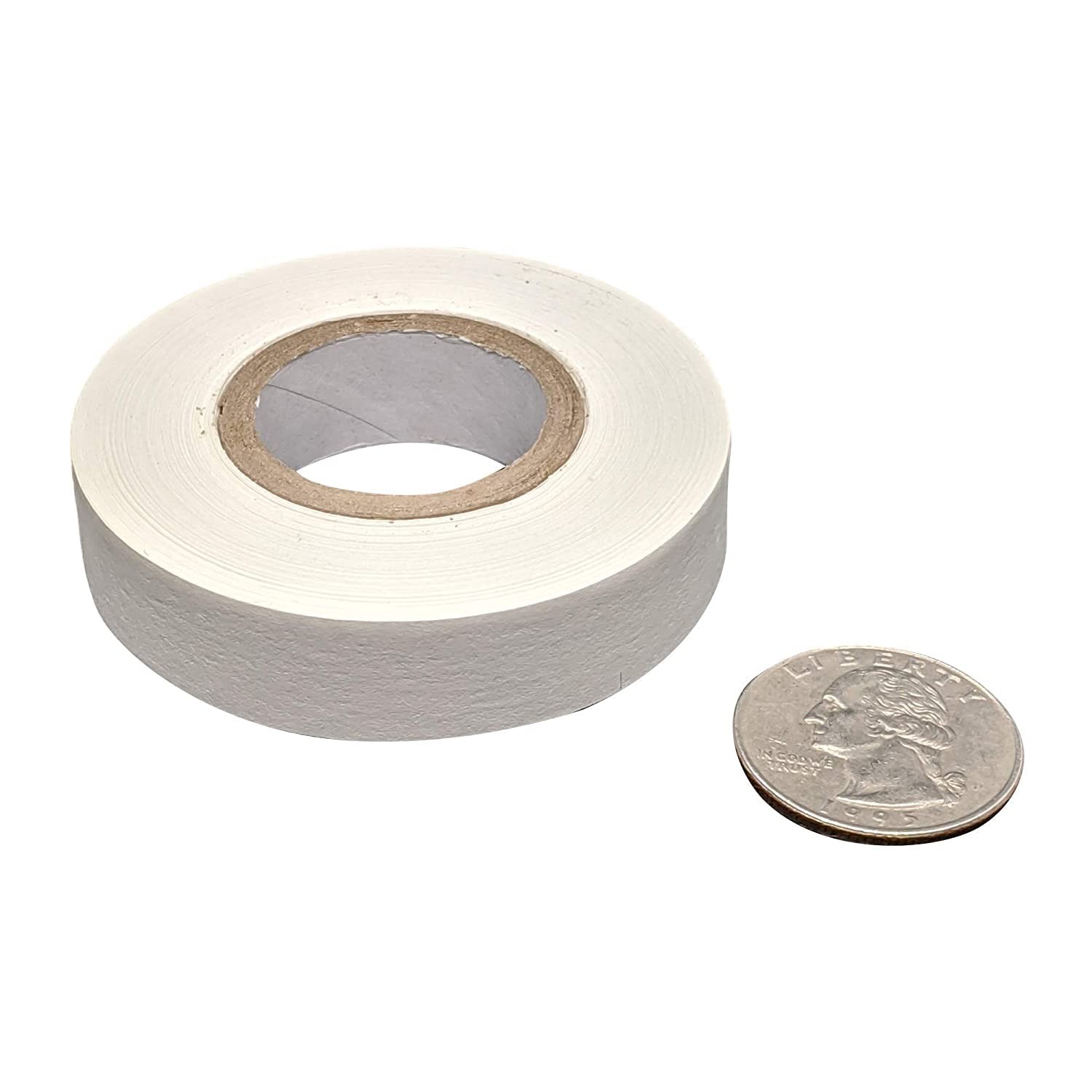 6-Rolls 1/2″ USA Made Lab Labeling Tape 500″ Length 1″ Core White Color