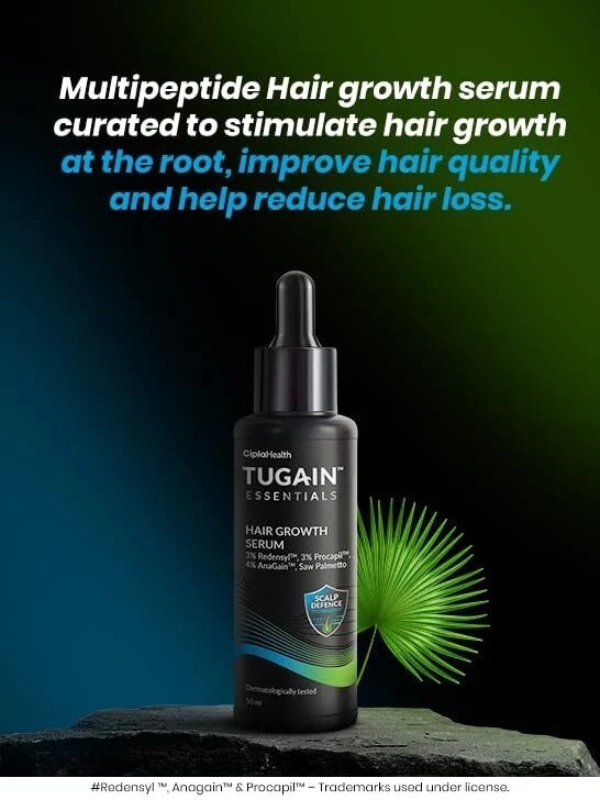 Cipla Essentials Hair Growth Serum 50 ml to Promotes Hair Growth