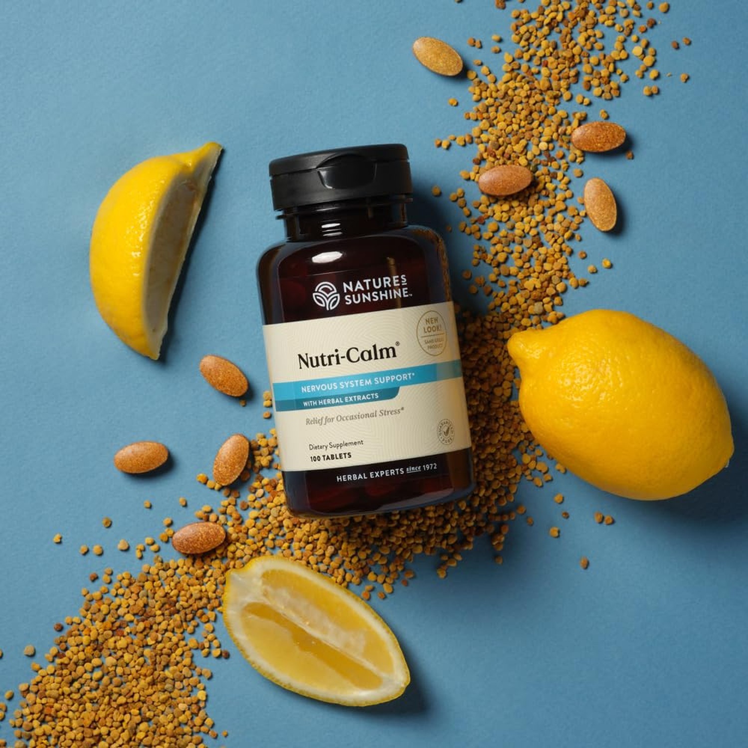 Nature’s Sunshine Nutri-Calm- Herbal Stress Relief Supplement for Natural Rel…
