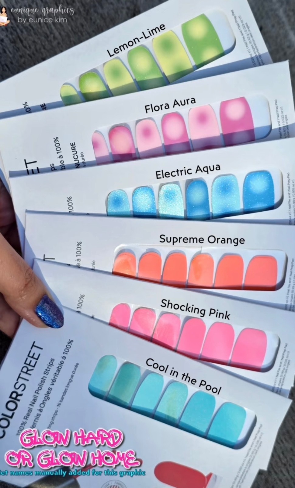 Color Street nail polish strips ~ Full Color Summer ~ Summer 2026 Collection 🏖