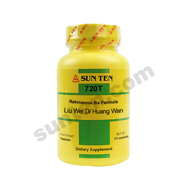 Liu Wei Di Huang Wan Tablets – Sun Ten Chinese Herbal Supplement TCM #720T