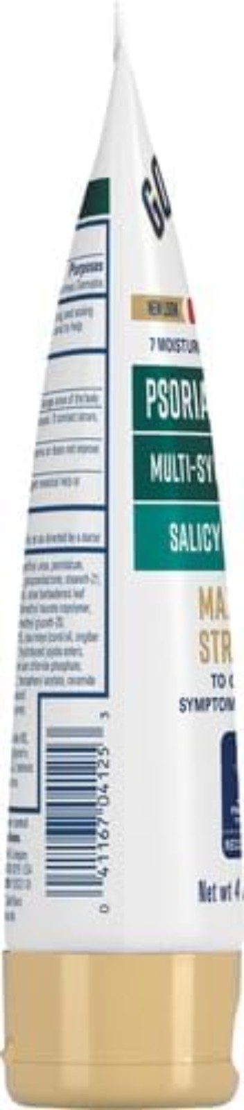 Hydrating Psoriasis Relief Cream 4 oz for Itchy, Sensitive Skin, Fragrance-Free