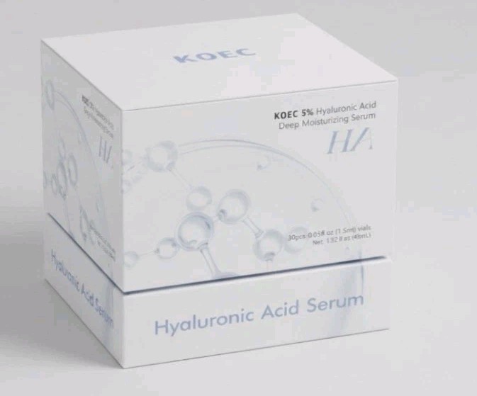 KOEC 5% Hyaluronic Acid Deep Moisturizing Serum 30Pcs Exp 12/2029 New-Sealed