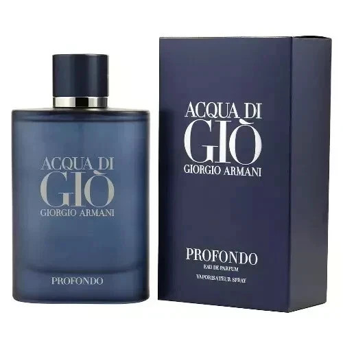Giorgio Armani Acqua di Giò Profondo 3.4 oz Eau de Parfum Spray for Men With Box