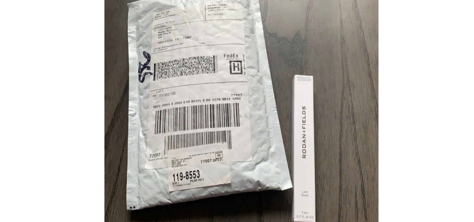 R + F Lash Boost Eyelash Serum 5 ml Fullsize new sealed Authentic
