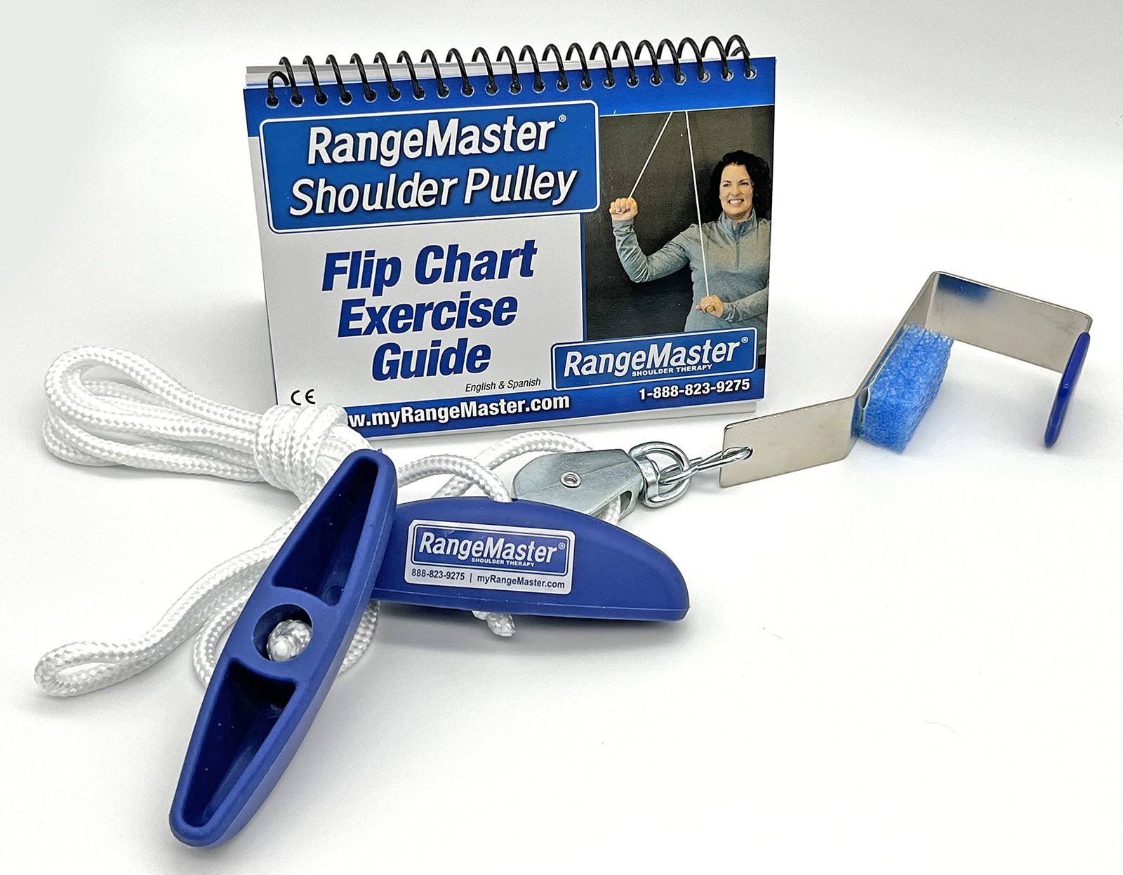 RangeMaster Molded Rubber Handle Shoulder Pulley │ 1 Count (Pack of 1), N.a.