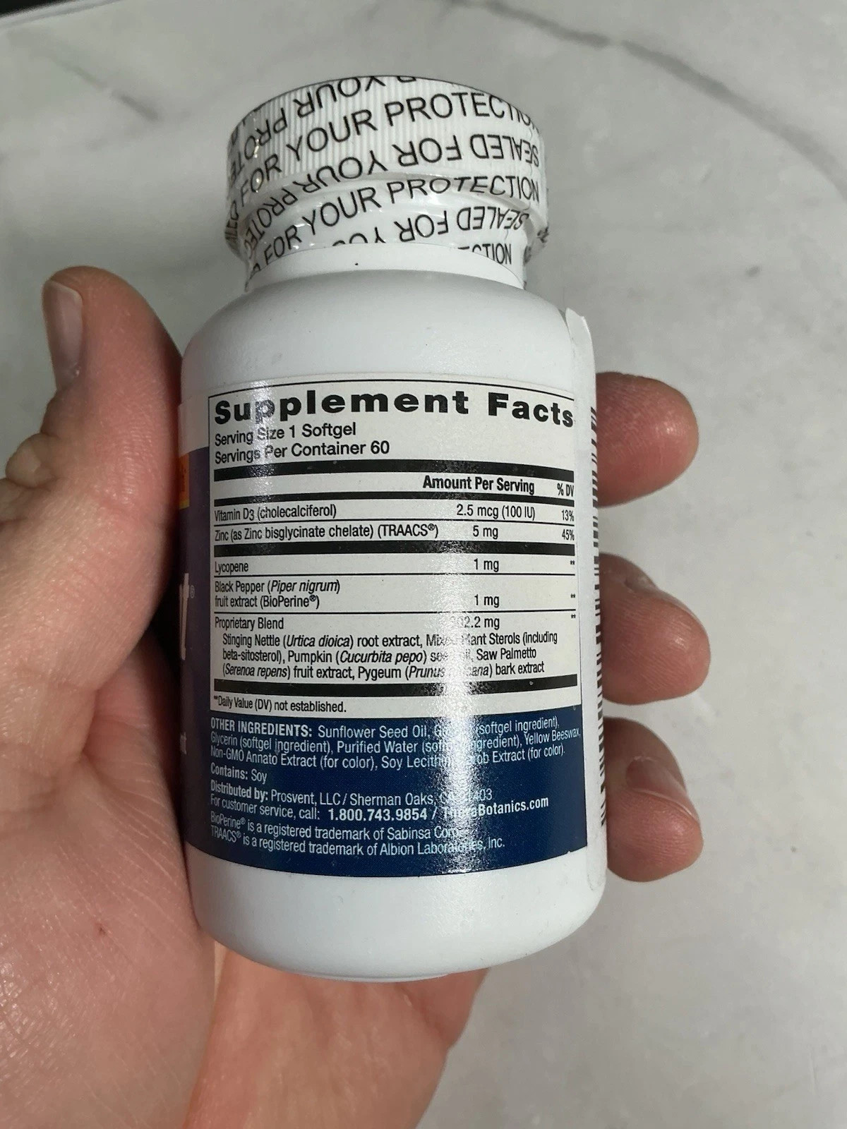 Advanced Prostate Support Capsules for Men – Urinary Comfort & Wellness Formula