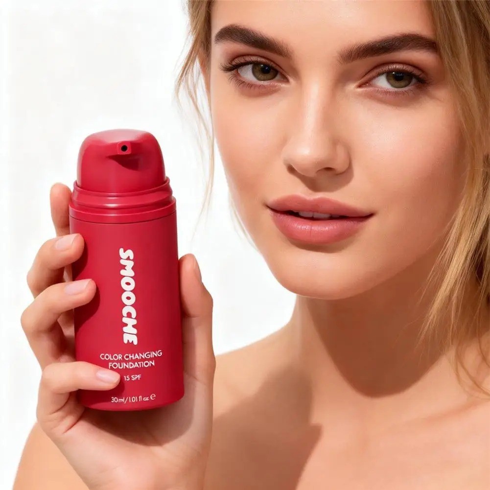 Smooche Foundation Korean, Smooche Color Changing Foundation, For All Skin Types