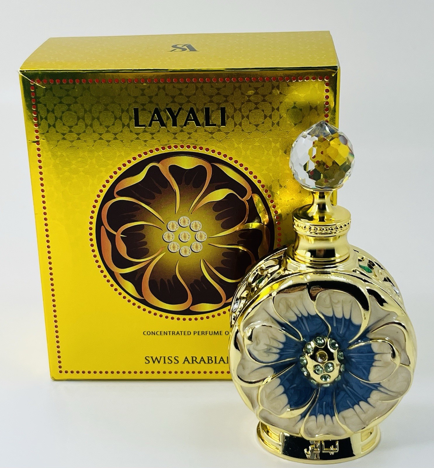 Swiss Arabian Layali Perfume Oil 0.5oz – Long Lasting Attar – Luxury Dubai Scent