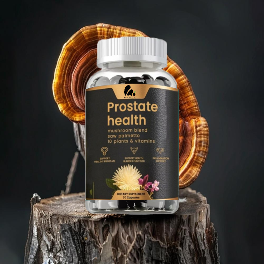 Prostate Health Capsules Support for Men’s Wellness 60pcs Organic Body Care NEW