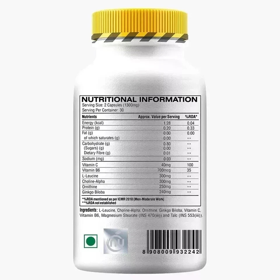 CrazyBulk Natural Alternative for Lean Mass & Strength 60 Capsules – Pack of 5.