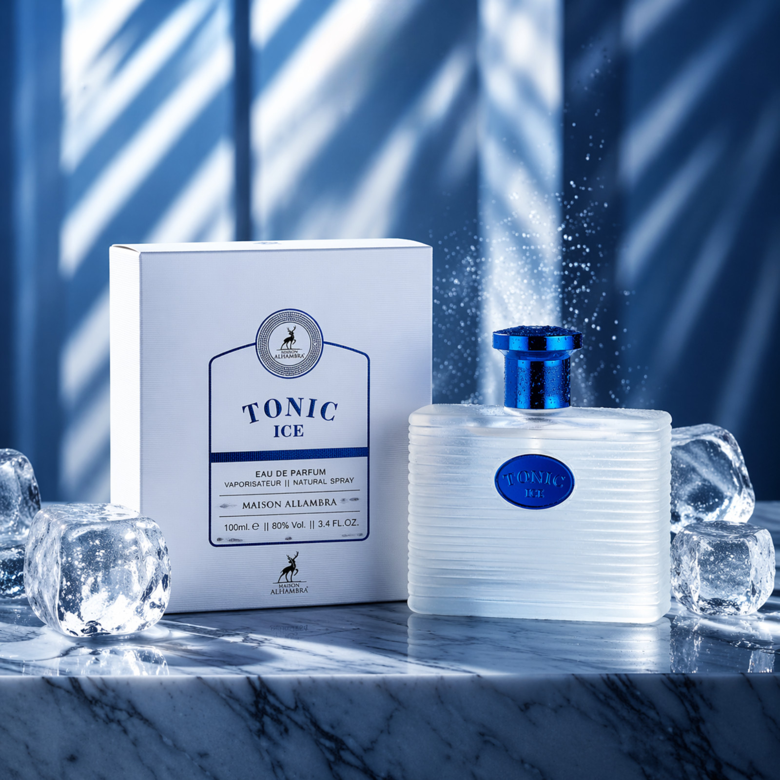 MAISON ALHAMBRA MAISON TONIC ICE EDP 3.4FL.OZ|100ML