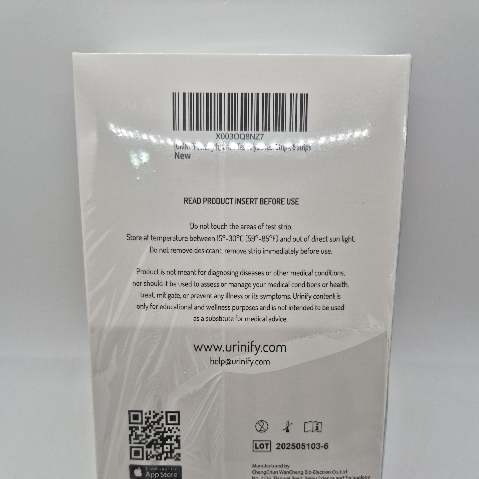 Urinify General Wellness Strips Strength Sealed