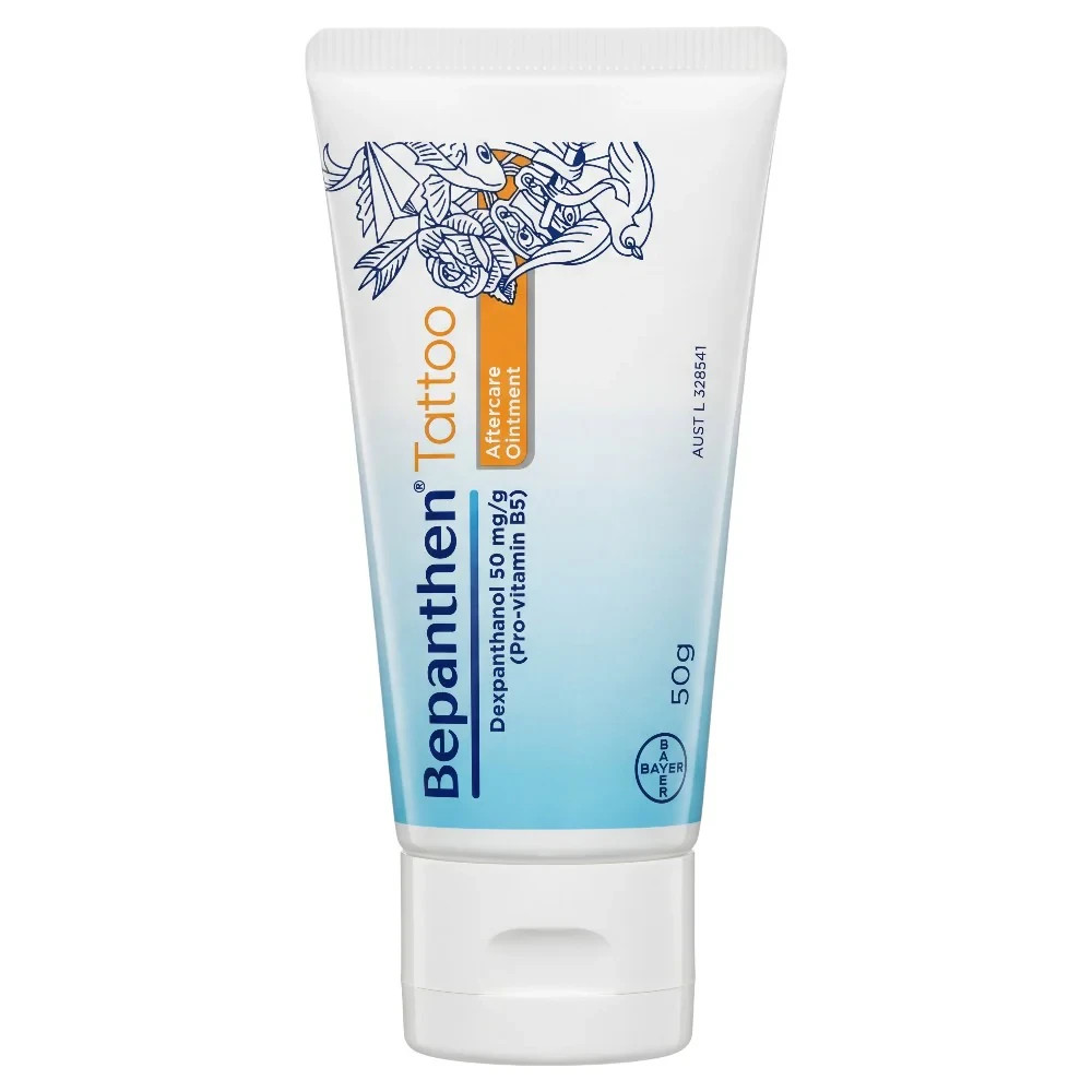 Bepanthen Tattoo Aftercare and Protection Ointment 50g – Exp. 06/2027