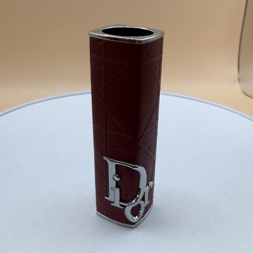 Dior Addict Lipstick Case Maroon Satin Stick 3.5g Standard Size