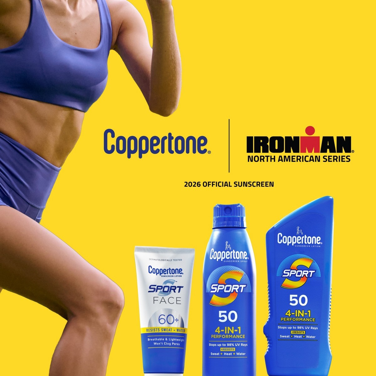 Coppertone Sport Sunscreen Spray – SPF 50-11oz – Twin Pack: Paraben-Free,Scented