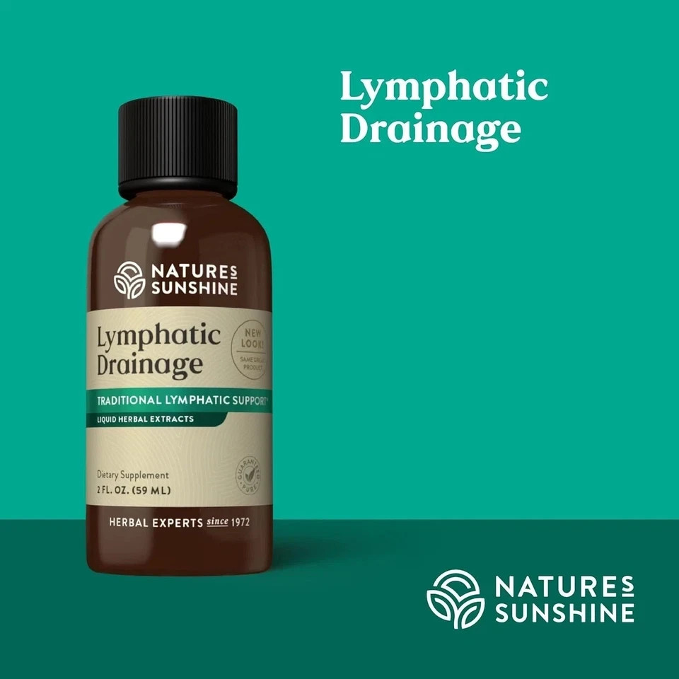 Lymphatic Drainage Herbal Supplement Nature’s Sunshine Detox Immune Wellness