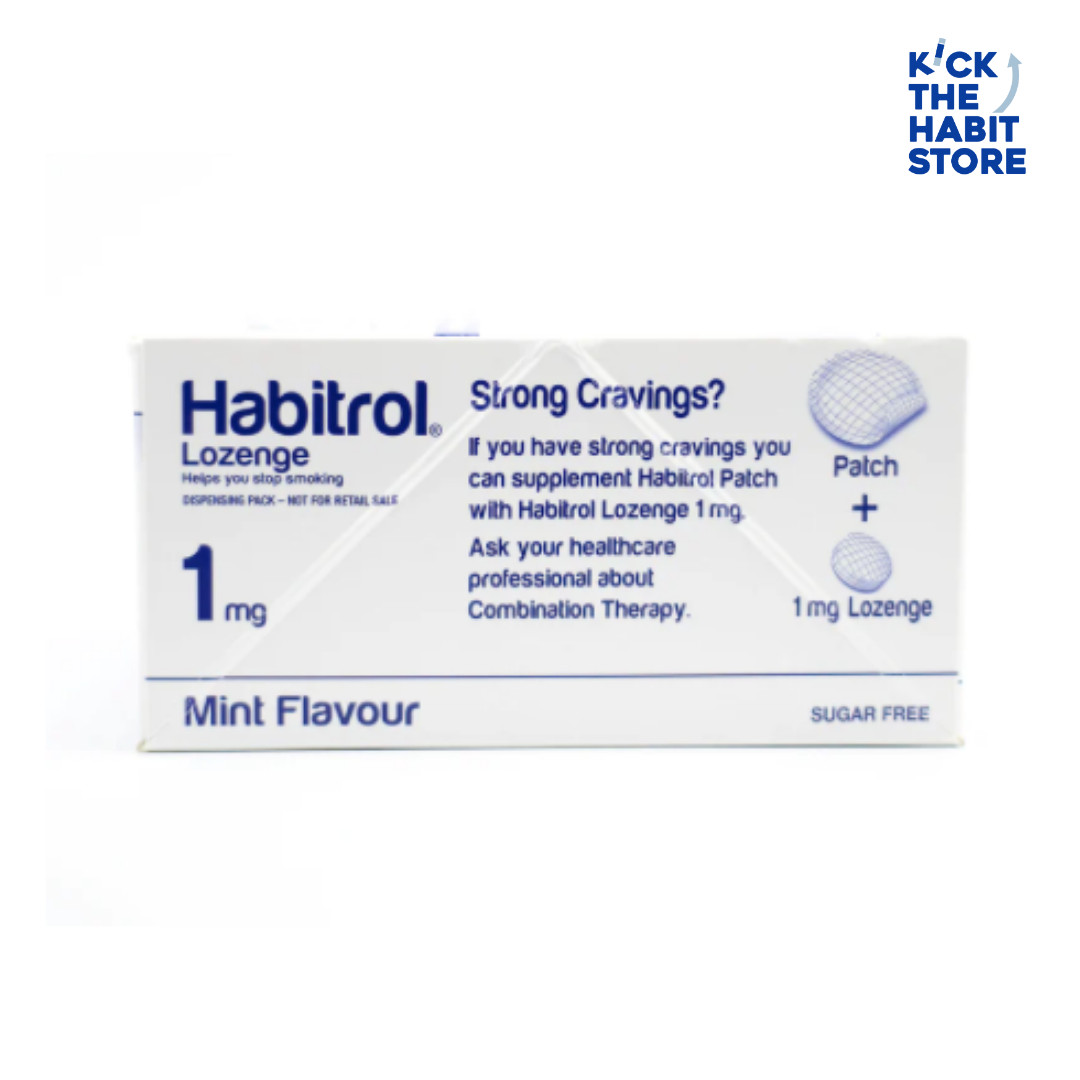 Habitrol Lozenge 1mg Mint 1296 Pieces 6 Boxes Sugar Free – Nicotine Quit Smoking