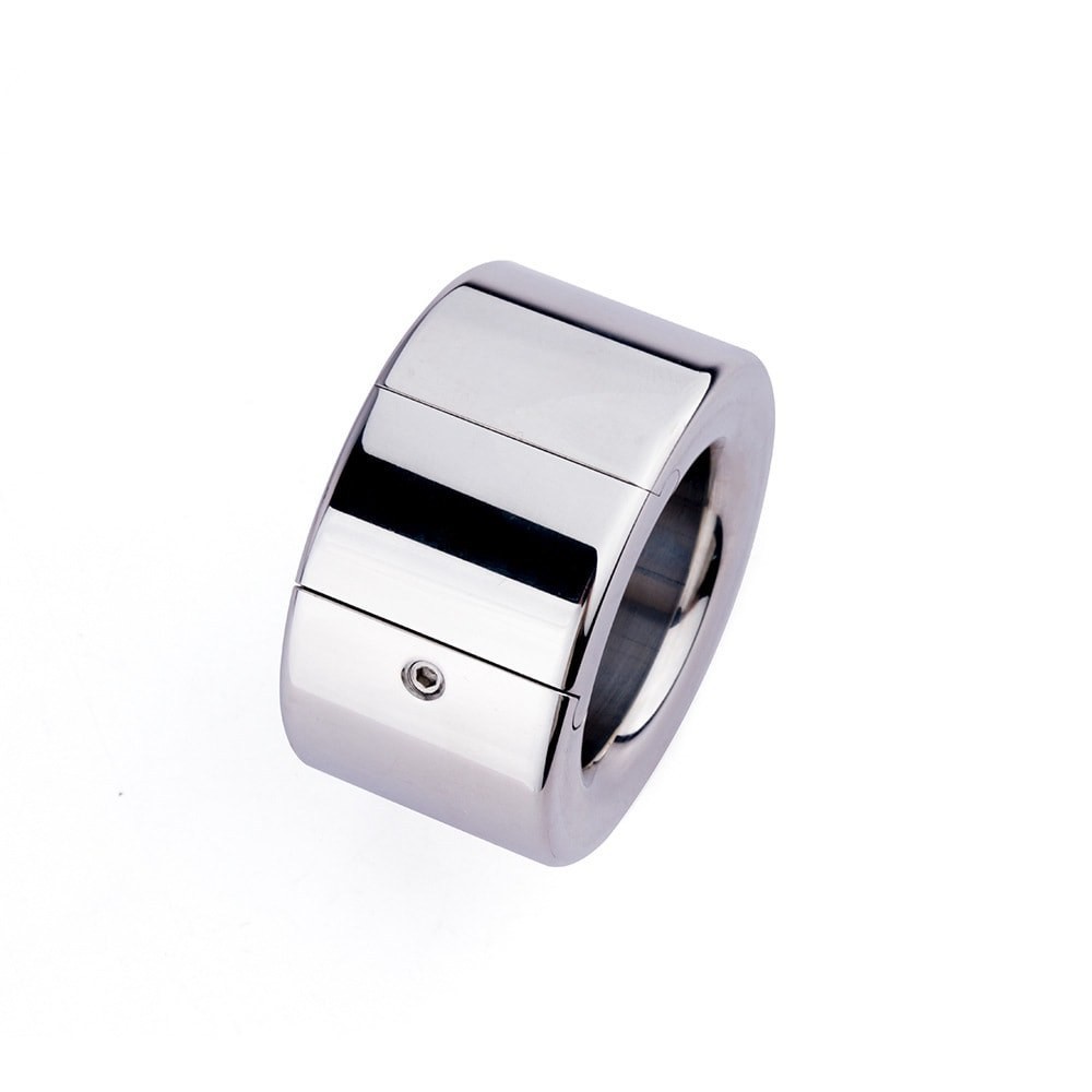 Stainless Steel Penis Ball Stretcher Scrotum Ring Pendant Weight for Male Delay