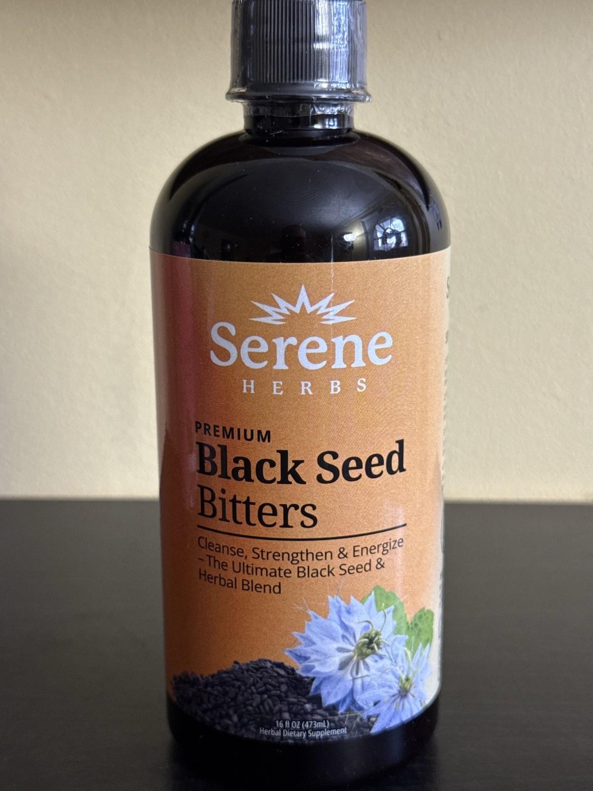 Serene HERBS Soursop Bitters & Black Seed Bitters Bundle Detox And Cleanse