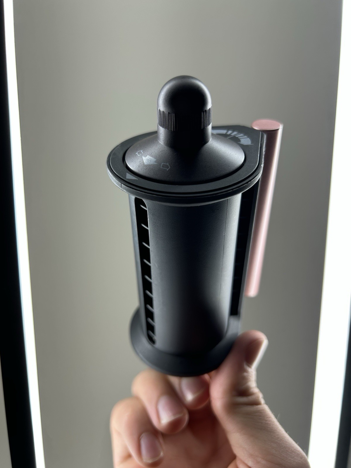 USED Dyson Airwrap Ceramic Pink / Rose Gold Straight + Wavy Air Wrap