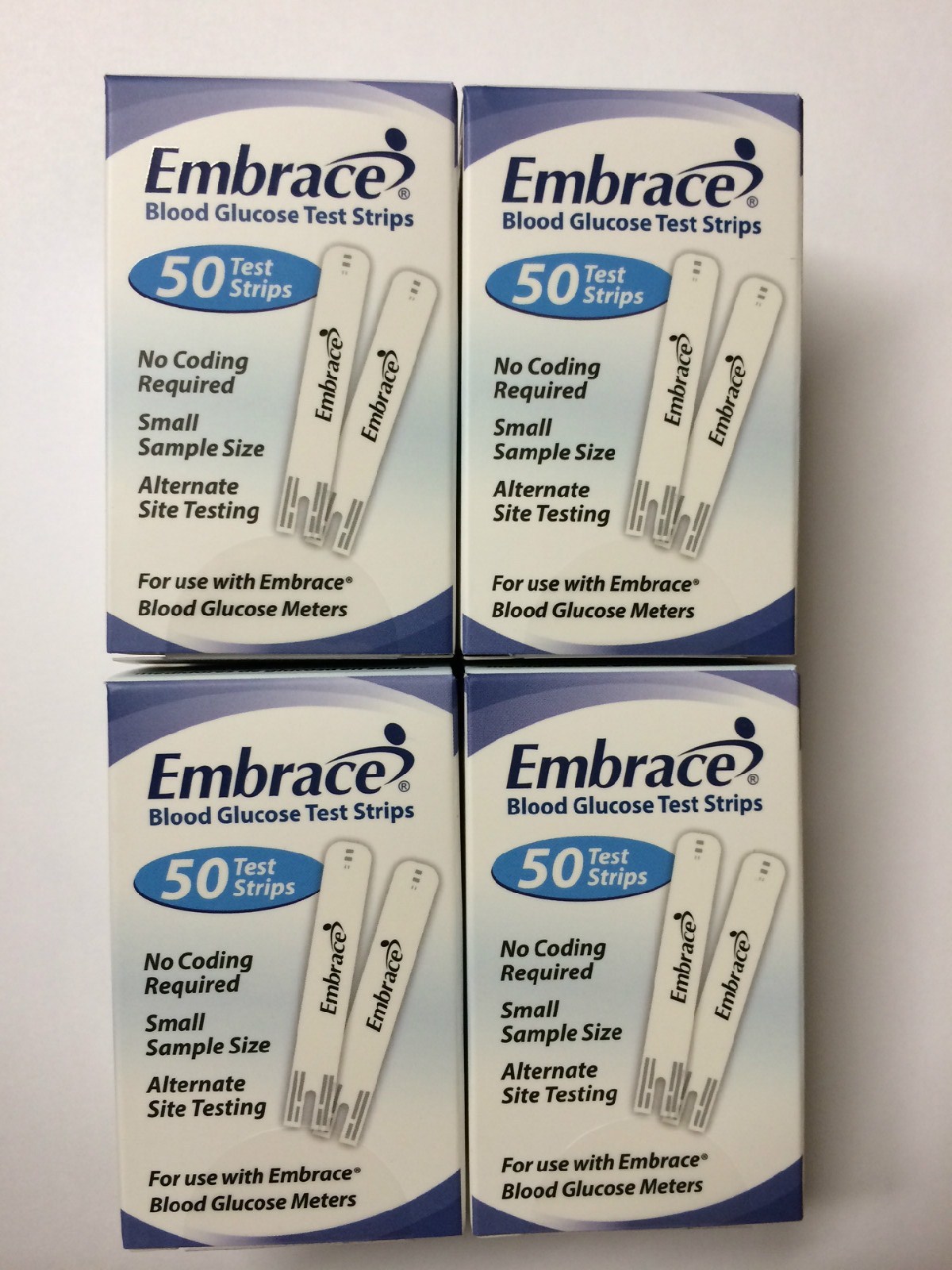 Embrace Blood Glucose (200) Test Strips Expiration: 03/01/2024