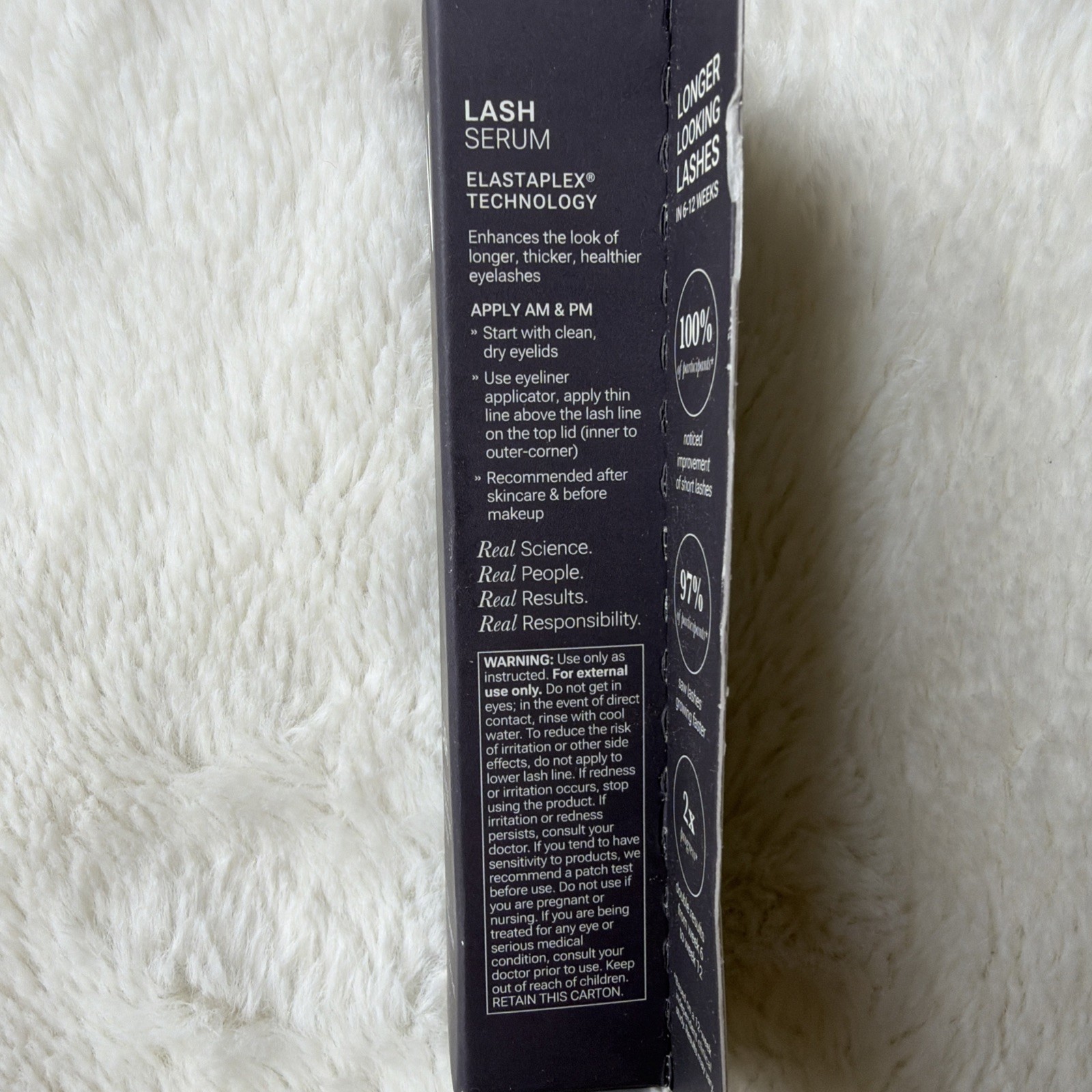 Nulastin LASH Follicle Fortifying Eyelash Serum Full Size 3ml Sealed $84