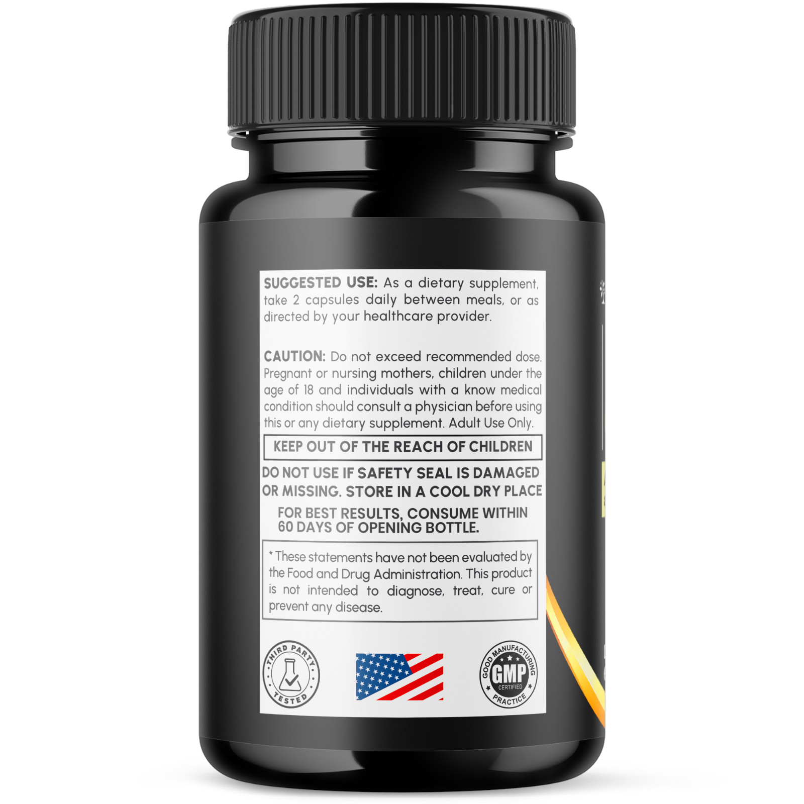 (5 Pack) Men’s Growth Advanced Male Support Supplement Men’sGrowth 300 Capsules