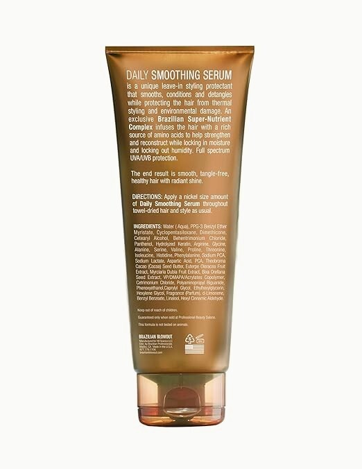 Brazilian Blowout Daily Smoothing Serum, 8 Fl Oz