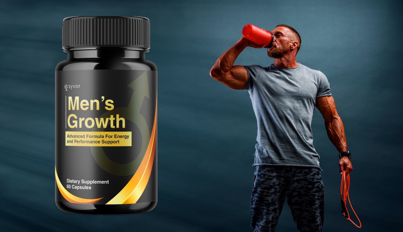 (5 Pack) Men’s Growth Advanced Male Support Supplement Men’sGrowth 300 Capsules