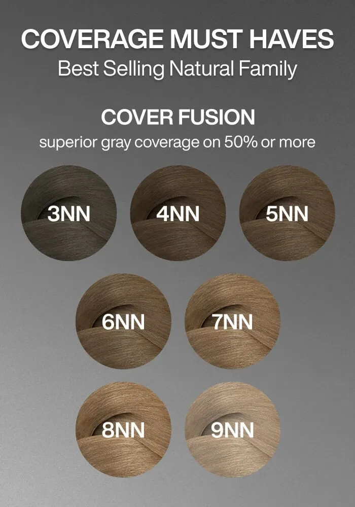 Redken Cover Fusion Low-Ammonia Permanent Color – 2 oz (NIB) – Choose Any Shade