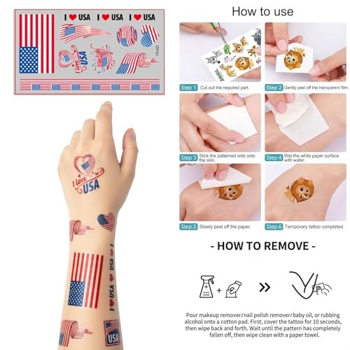 2026 USA Soccer Fan Set Supporters Cheering Kit- Face Paint United States