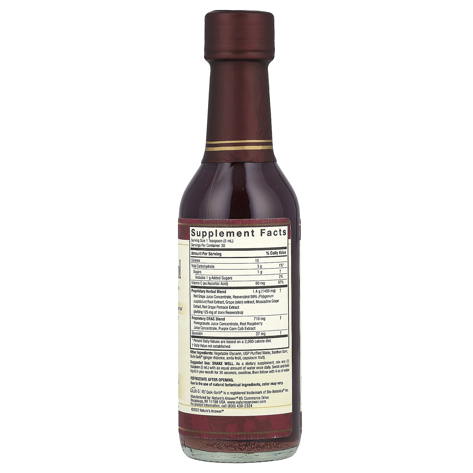 Resveratrol Reserve, 5 fl oz (150 ml)