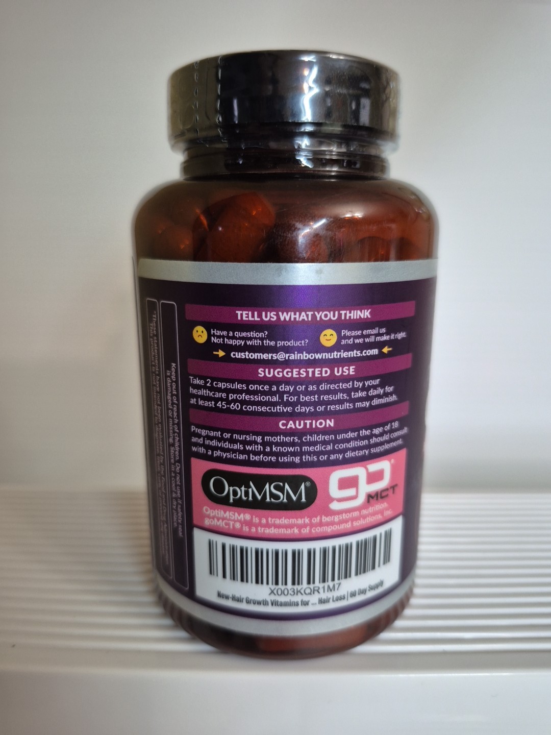 Advanced Hair Growth 60 days supply – Biotin 10,000 mcg, Collagen + more New