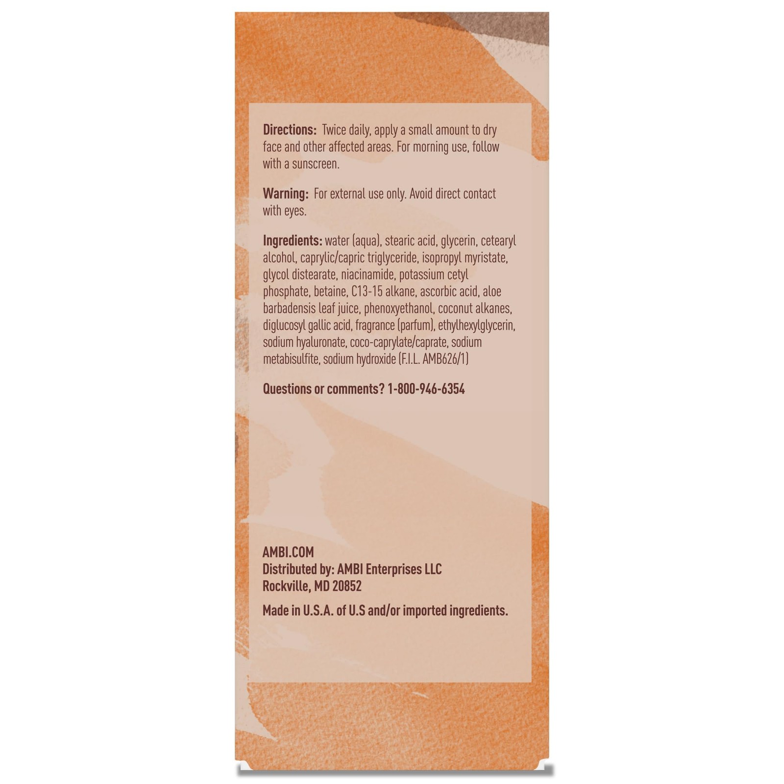 Ambi Even & Clear Fade Cream, 1 Ounce (Pack of 1), No Color