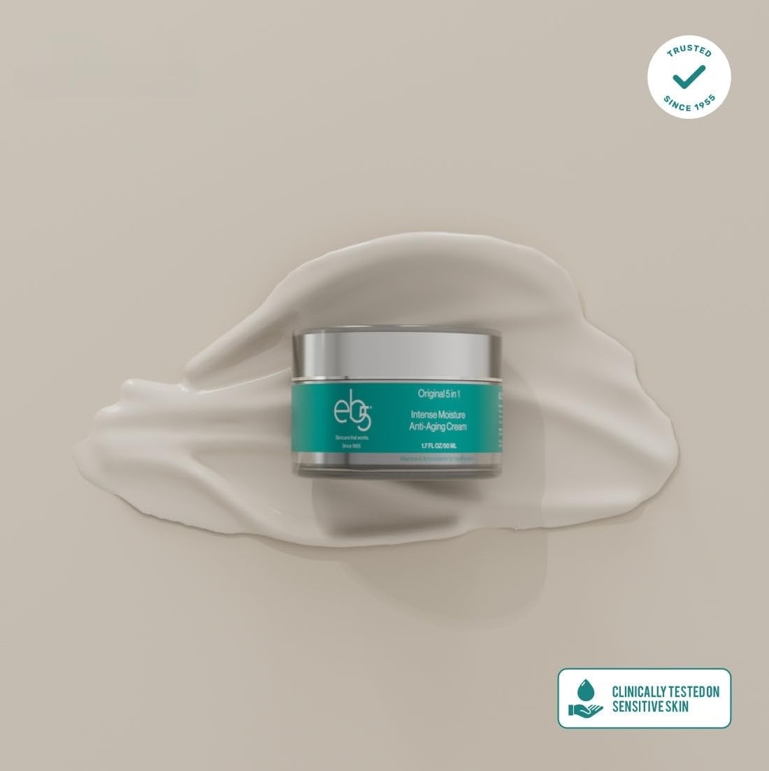 eb5 Intense Moisture Anti-Aging Face & Neck Cream with Retinol Vitamin E B5 –
