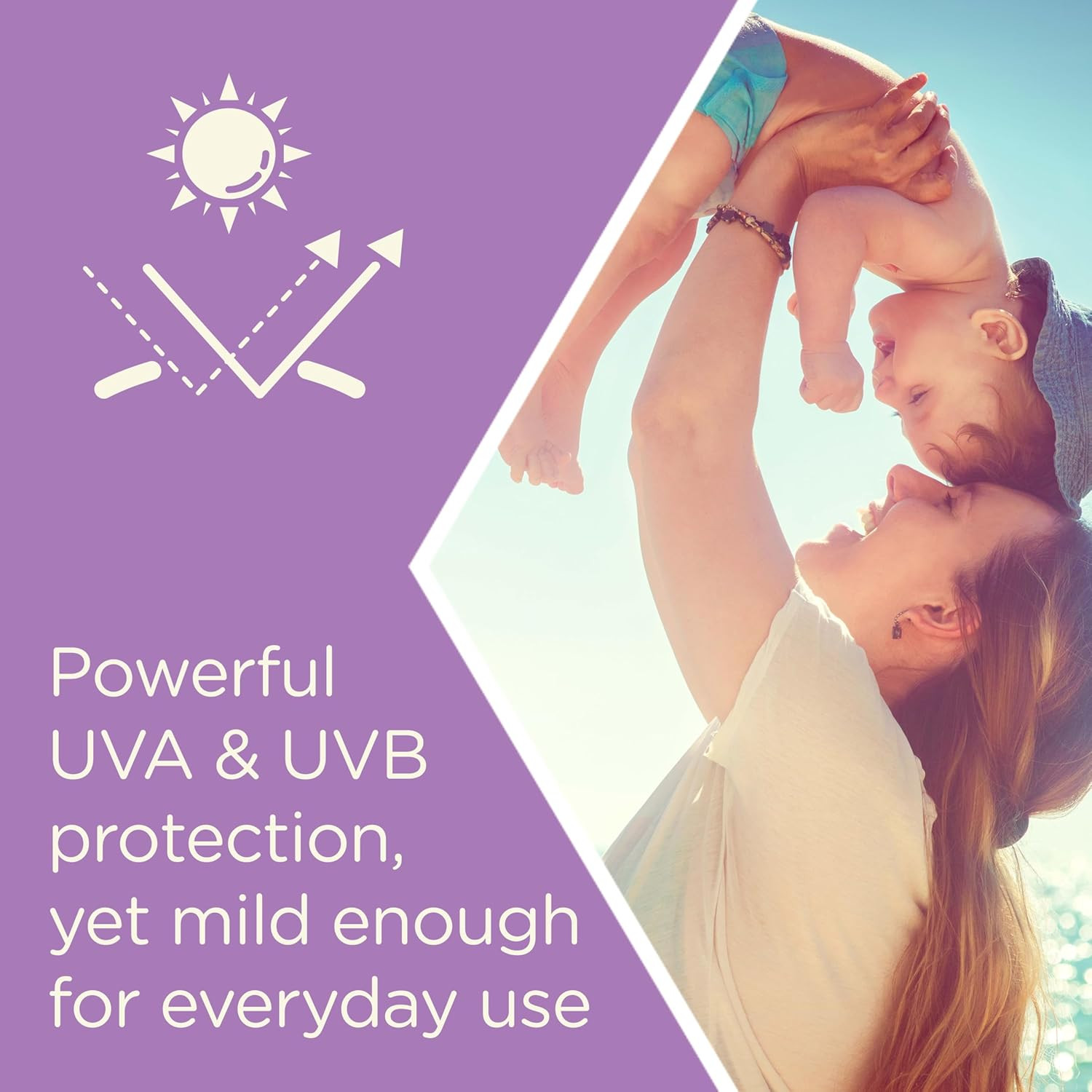 Aveeno Baby Continuous Protection Zinc Oxide Mineral Sunscreen Lotion for Sensit