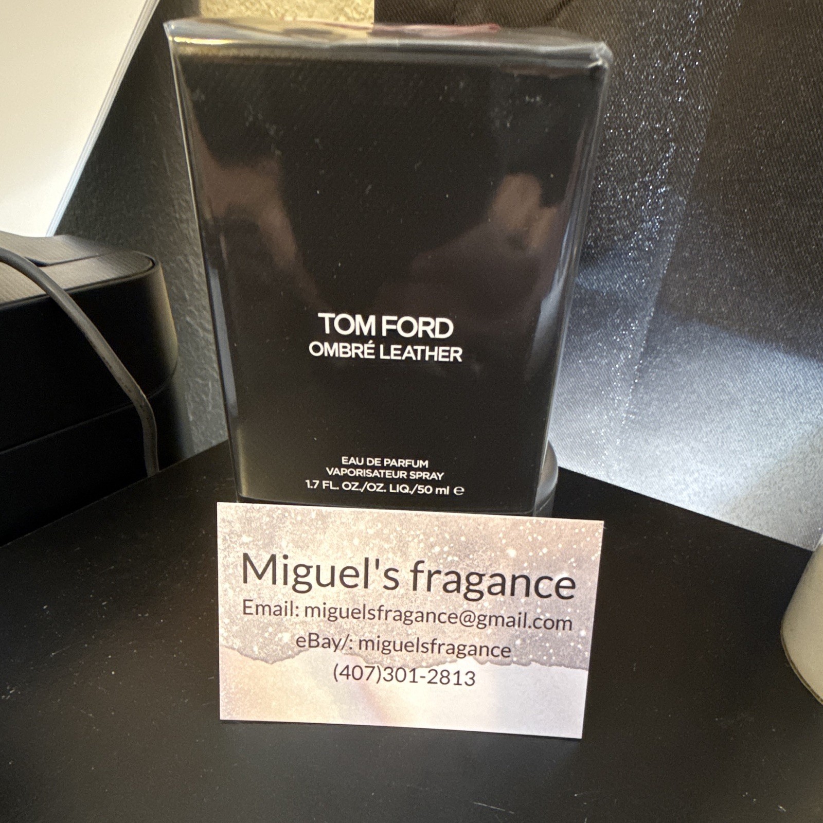 Tom Ford Ombre Leather Eau de Parfum Spray Regular Size 1.7 fl oz / 50 ml