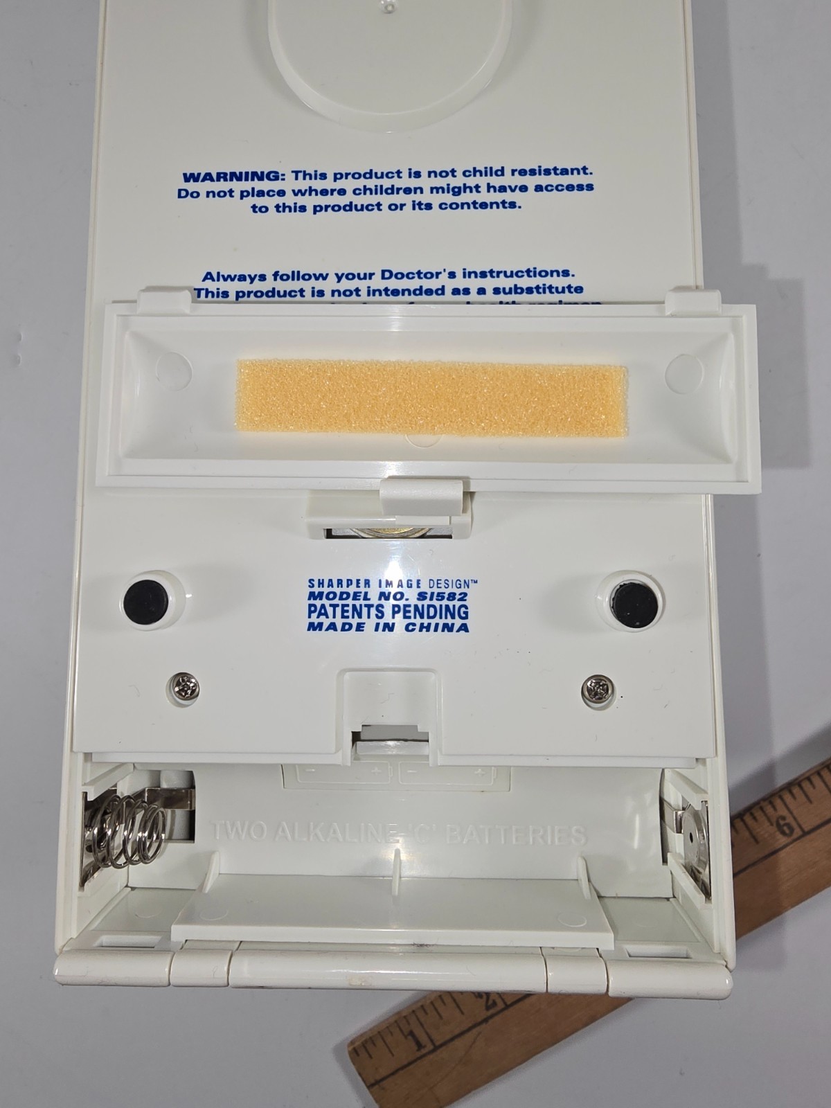 Sharper Image Automatic Vitamin & Pill Organizer In Box Tested Works – See Video
