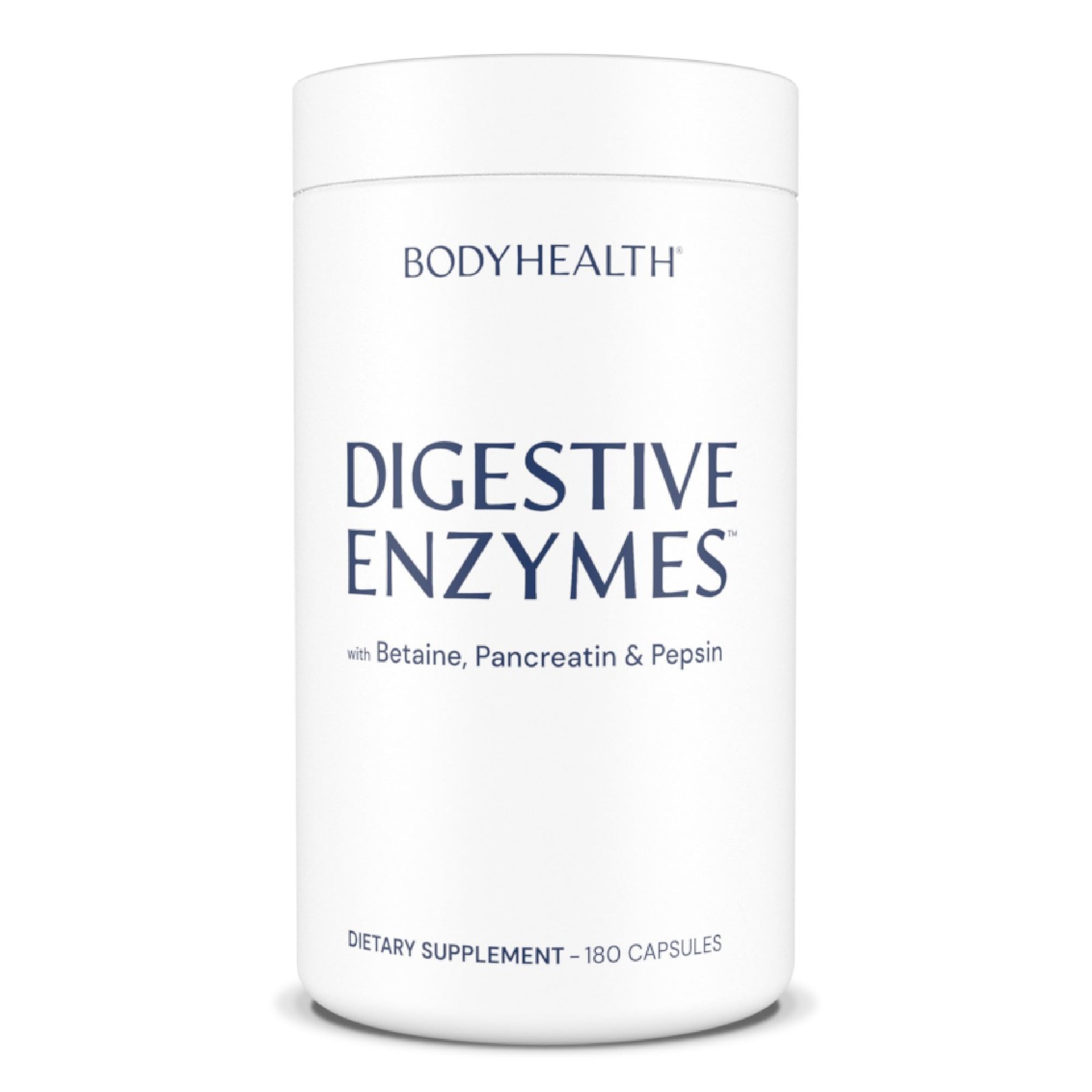 BodyHealth Digestive Enzymes Full Spectrum 180 Count (Pack of 1)
