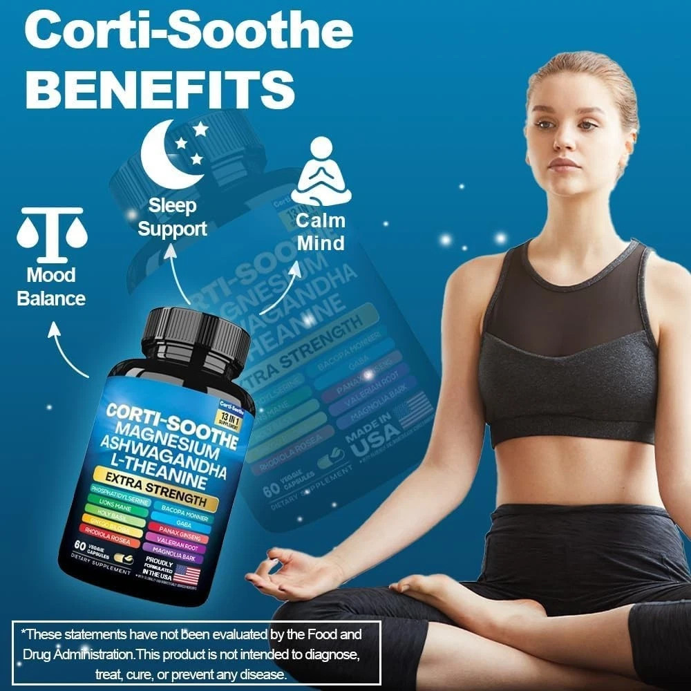 Corti-soothe 13 in 1 and Myo-inositol 16 in 1 Supplement 150 capsules
