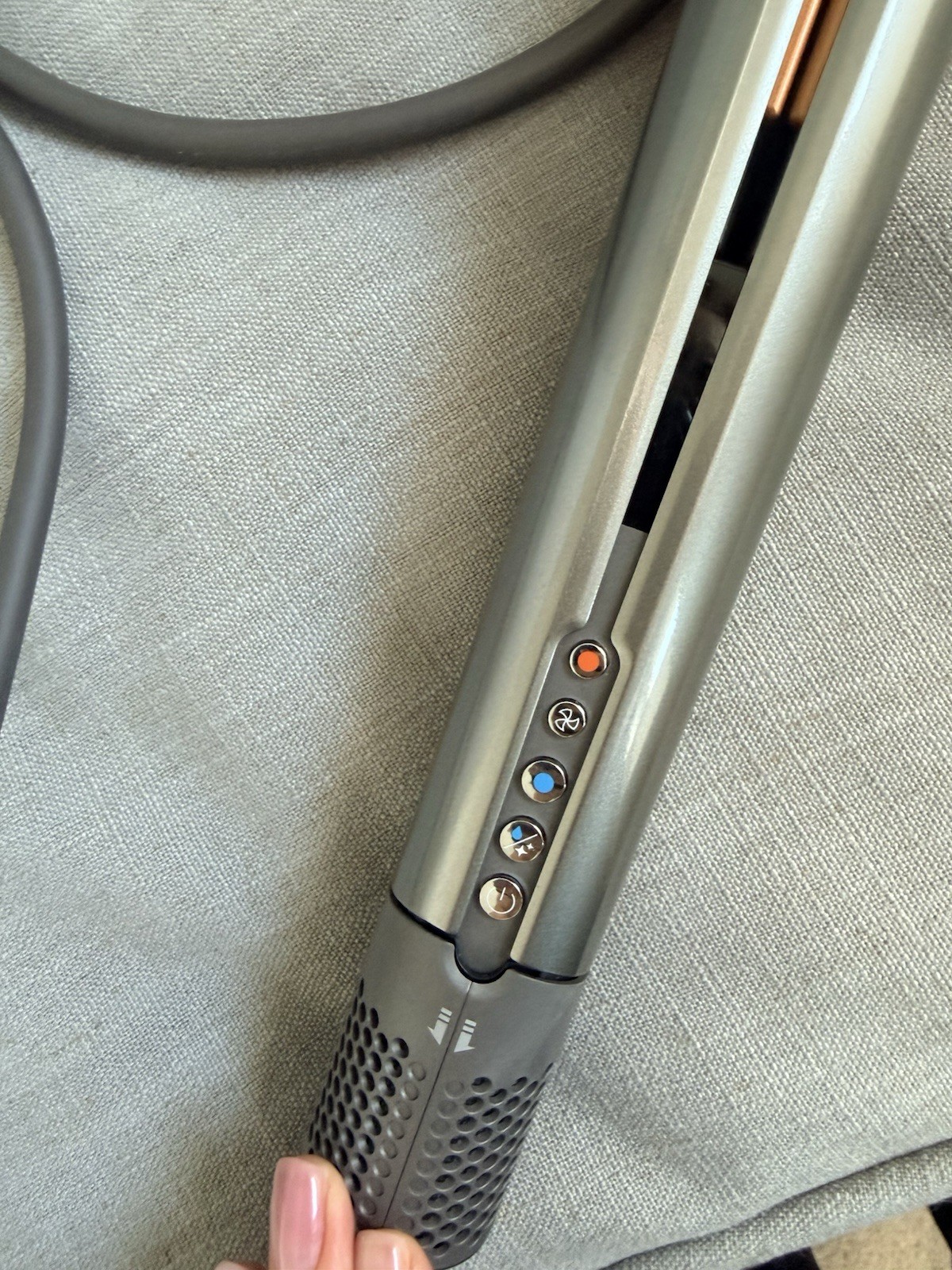 Dyson Airstrait Straightener – Nickel/Copper